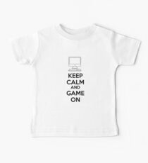 Keep calm and game on Baby Tee