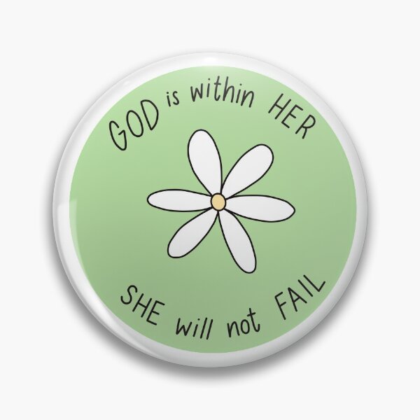 Item preview, God is within Her, She Will Not Fail | Faith | Christian| PSALM 46:5 designed and sold by LoveAlwaysLexy.