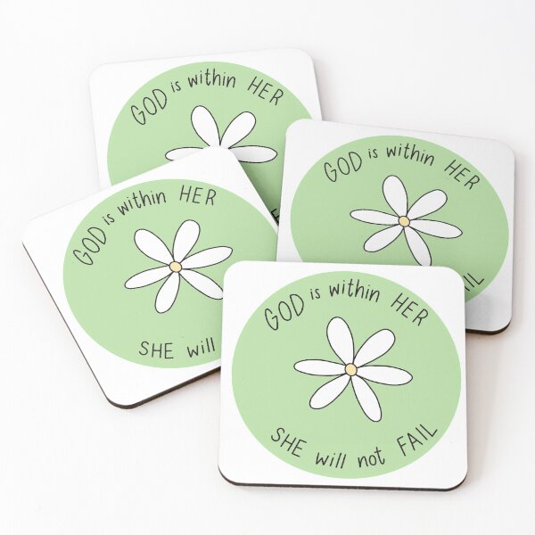 Item preview, God is within Her, She Will Not Fail | Faith | Christian| PSALM 46:5 designed and sold by LoveAlwaysLexy.