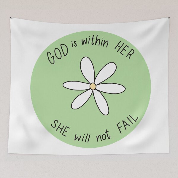 Item preview, God is within Her, She Will Not Fail | Faith | Christian| PSALM 46:5 designed and sold by LoveAlwaysLexy.