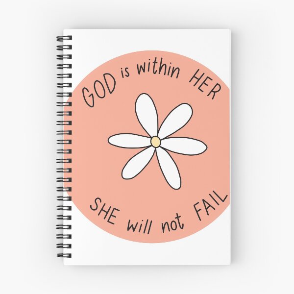 Item preview, God is within Her, She Will Not Fail | Faith | Christian| PSALM 46:5 designed and sold by LoveAlwaysLexy.