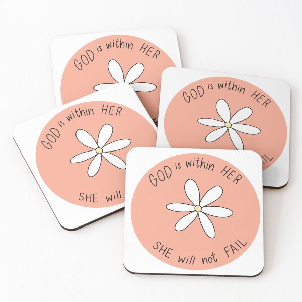Item preview, God is within Her, She Will Not Fail | Faith | Christian| PSALM 46:5 designed and sold by LoveAlwaysLexy.