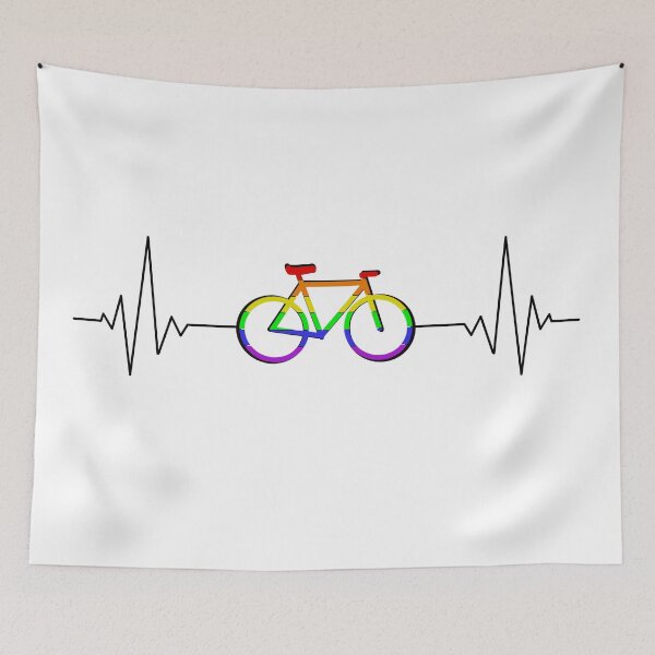 Item preview, Heart Beat Bike Rainbow designed and sold by Anaquin.