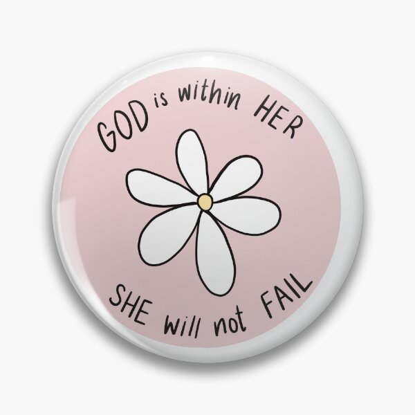 Item preview, God is within Her, She Will Not Fail | Faith | Christian| PSALM 46:5 designed and sold by LoveAlwaysLexy.