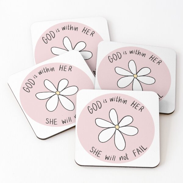 Item preview, God is within Her, She Will Not Fail | Faith | Christian| PSALM 46:5 designed and sold by LoveAlwaysLexy.