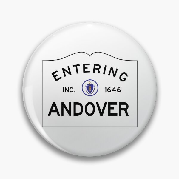 Item preview, Entering Andover Massachusetts - Commonwealth of Massachusetts road sign. designed and sold by NewNomads.