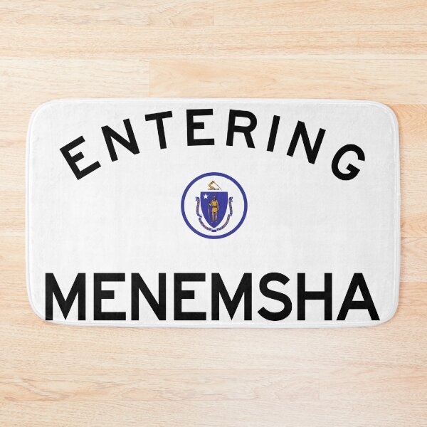 Item preview, Entering Menemsha Massachusetts - Martha's Vineyard - Road Sign designed and sold by NewNomads.