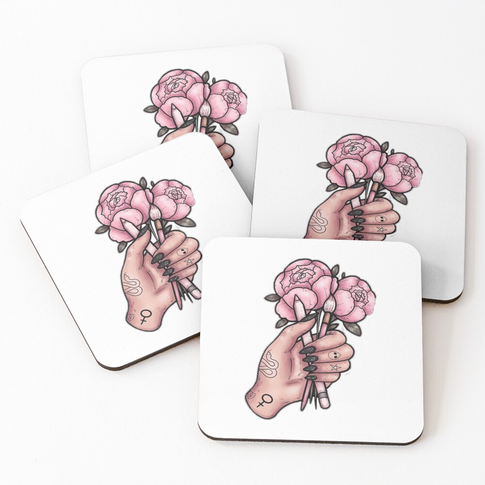 Item preview, Coasters (Set of 4) designed and sold by -SUGAR-RUSH-.