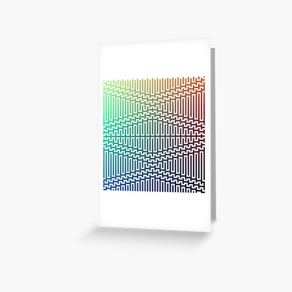Scientific, Artistic, and Psychedelic Prints on Awesome Products Greeting Card