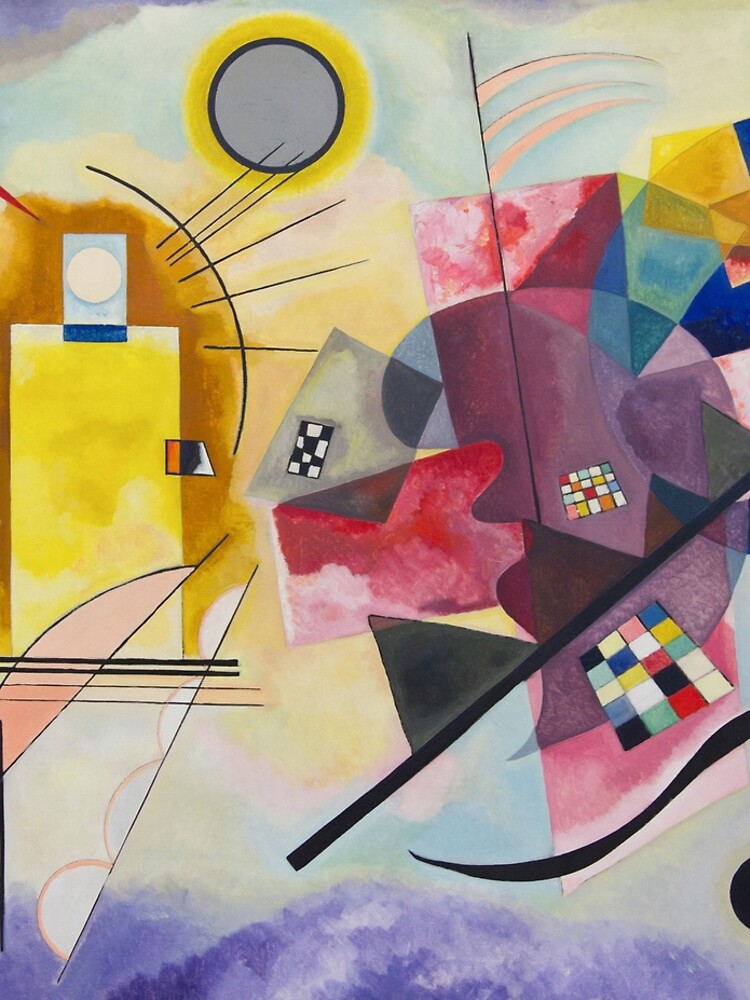 Yellow Red Blue Wassily Kandinsky 1925 by bragova