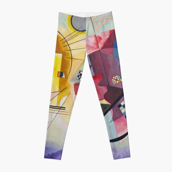 Yellow Red Blue Wassily Kandinsky 1925 Leggings