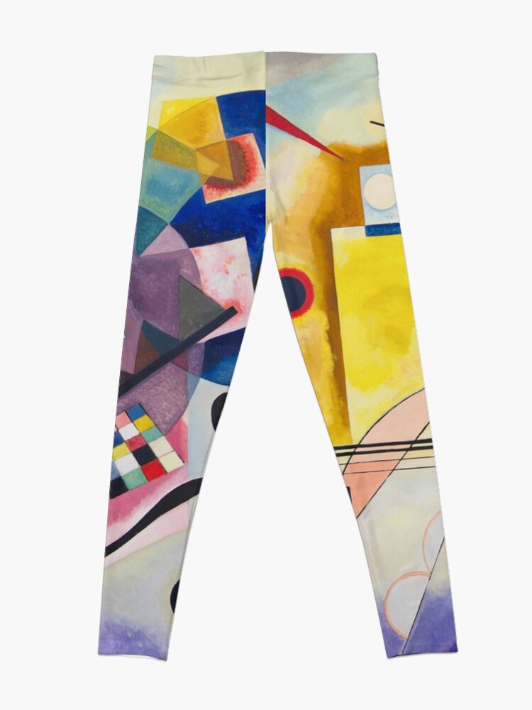 Alternate view of Yellow Red Blue Wassily Kandinsky 1925 Leggings