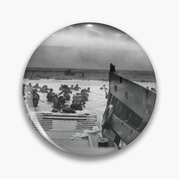 Item preview, Omaha Beach Landing -- D-Day Normandy Invasion designed and sold by warishellstore.