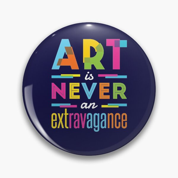 Artikelvorschau, Zeichnungen oder Skulpturen. Design sagt: "Kunst ist niemals eine Extravaganz" entworfen und verkauft von jaygo.