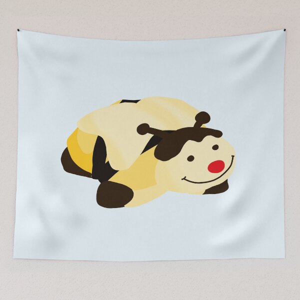 Item preview, Bumble Bee Pillow Pet designed and sold by thicker than  a sticker.