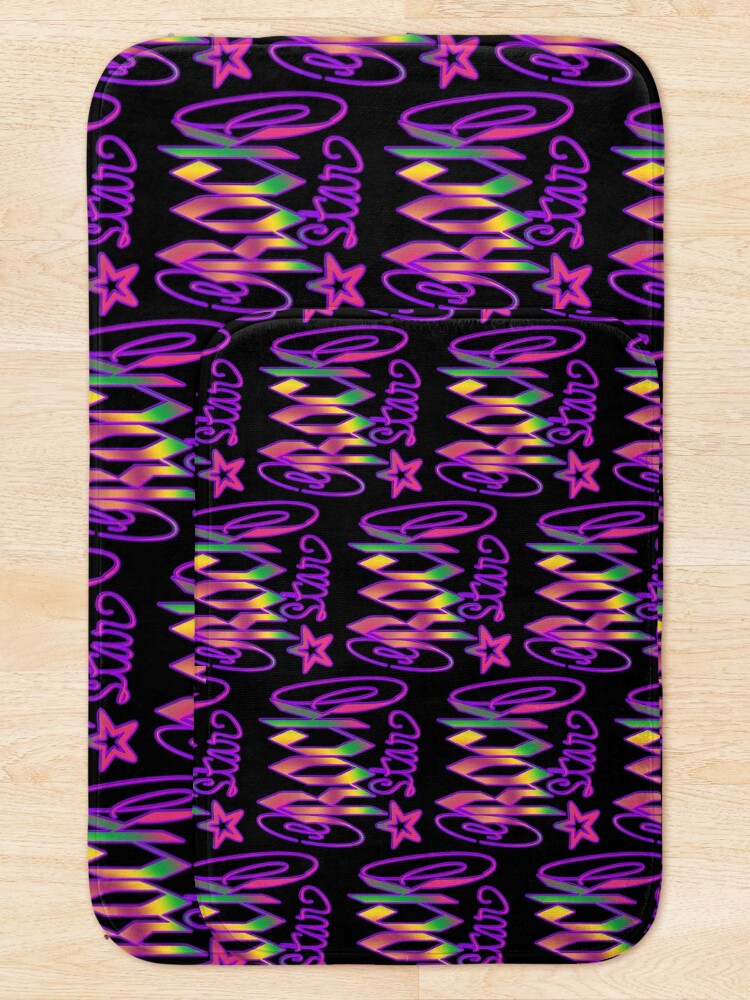 Thumbnail 5 of 6, Bath Mat, Rock Star designed and sold by Rte73DesignPrt.