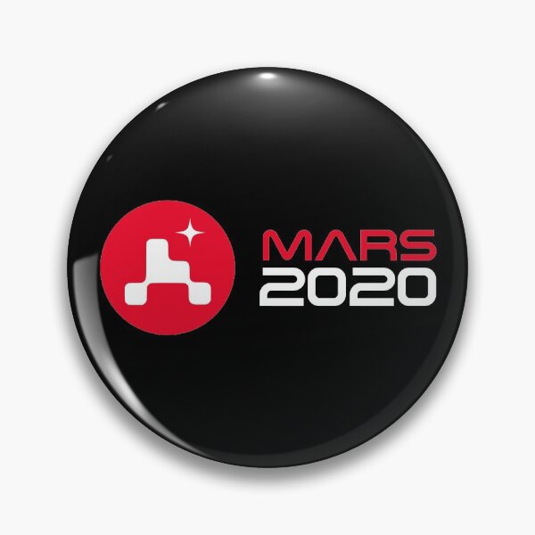 Item preview, NASA Mars 2020 Perseverance Rover insignia Logo designed and sold by CrystalCrush.