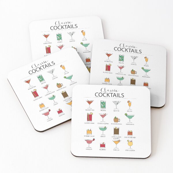Item preview, Classic Cocktails designed and sold by mclewontin.