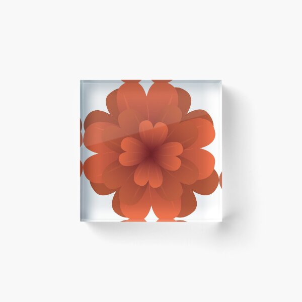 Item preview, Orange Warm Toned Flower designed and sold by elbook.
