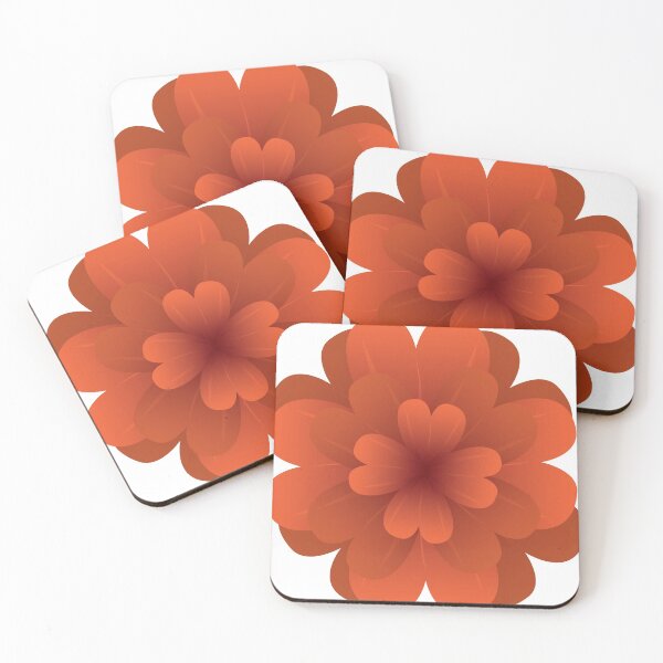Item preview, Orange Warm Toned Flower designed and sold by elbook.