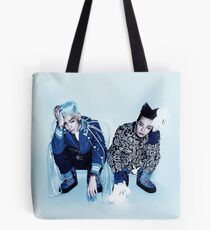 BIGBANG TOP & GD _Ice Blue Tote Bag