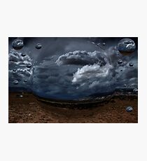 Desert Rain Photographic Print