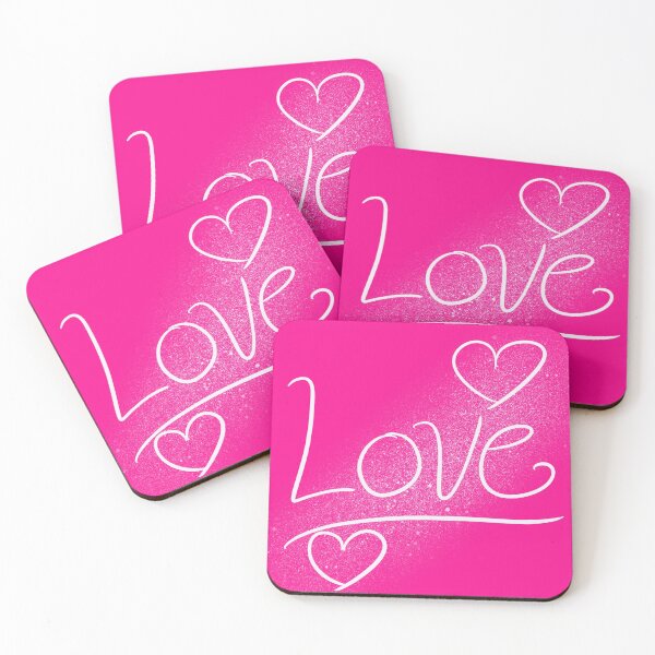 Item preview, Pink Romantic Valentine Gift Love Heart Design designed and sold by Stephanie Janae Schork.