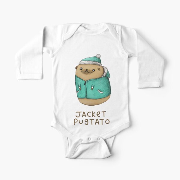 Jacket Pugtato Long Sleeve Baby One-Piece