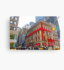Lienzo 4) Cartier's--Fifth Avenue-NYC