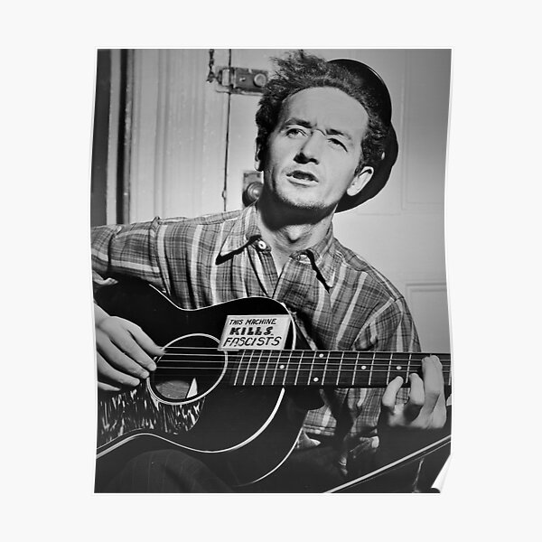 Woody Guthrie Poster