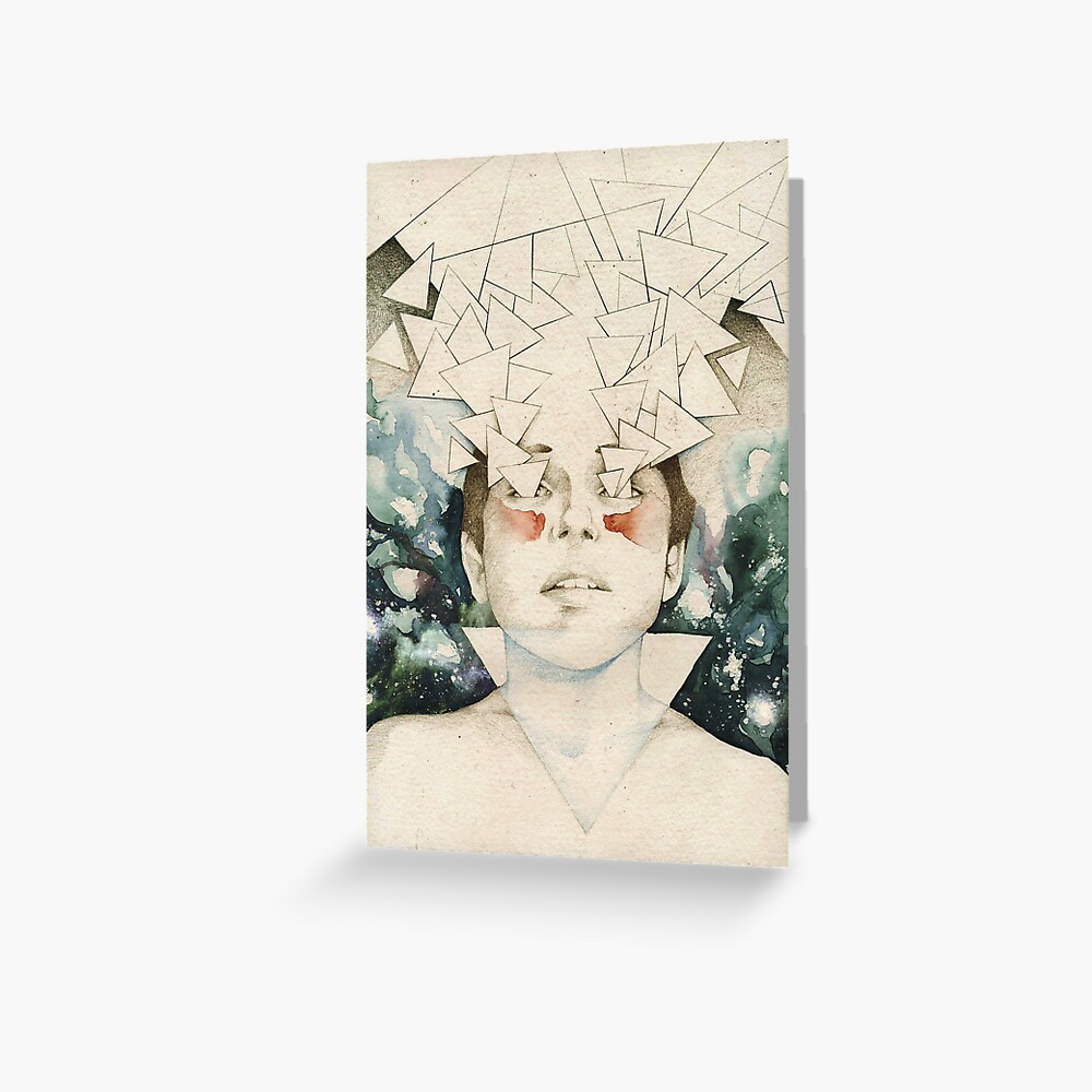 Item preview, Greeting Card designed and sold by elia-illust.