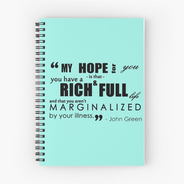 Item preview, John Green Quote - Mental Illness designed and sold by izztoh.