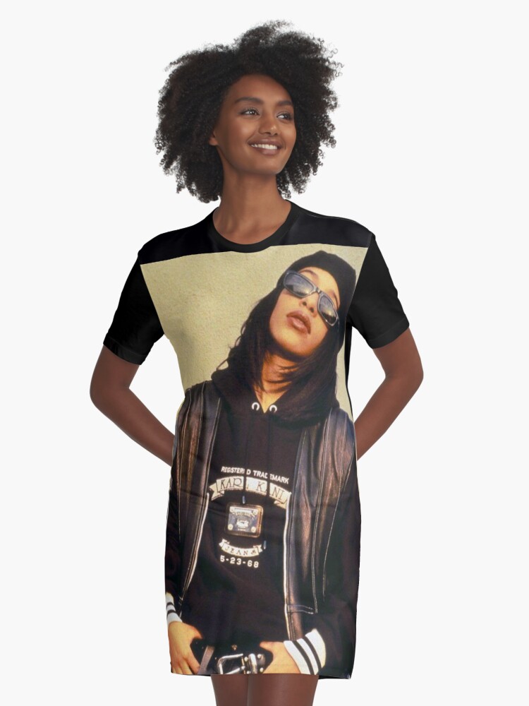 aaliyah t shirt dress