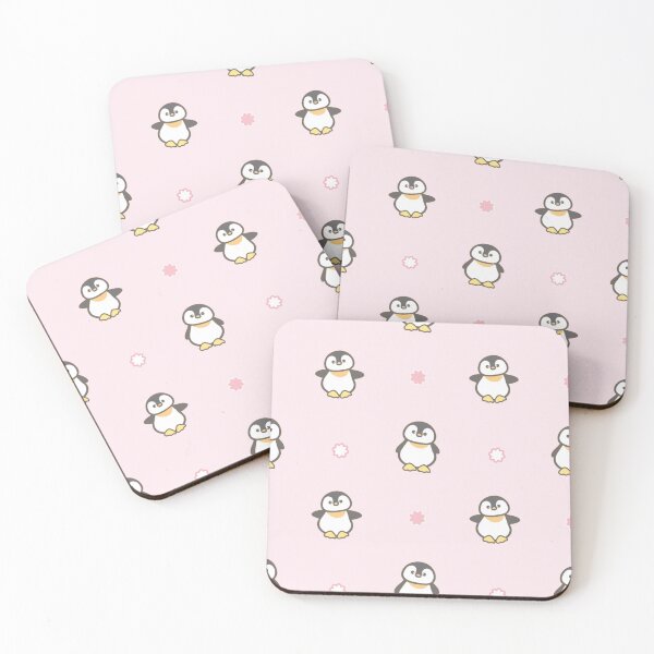 Item preview, cute baby penguin pink designed and sold by adamartz.