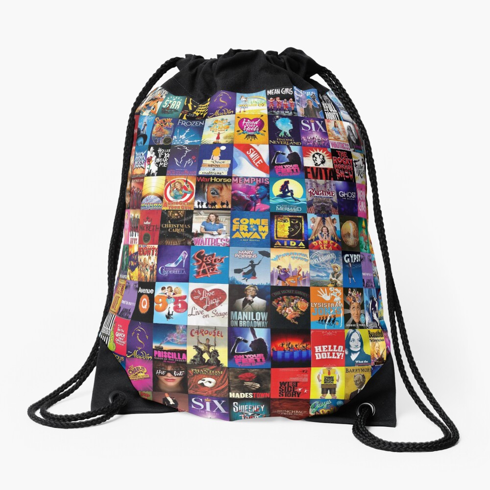 Broadway Theater Drawstring Bag