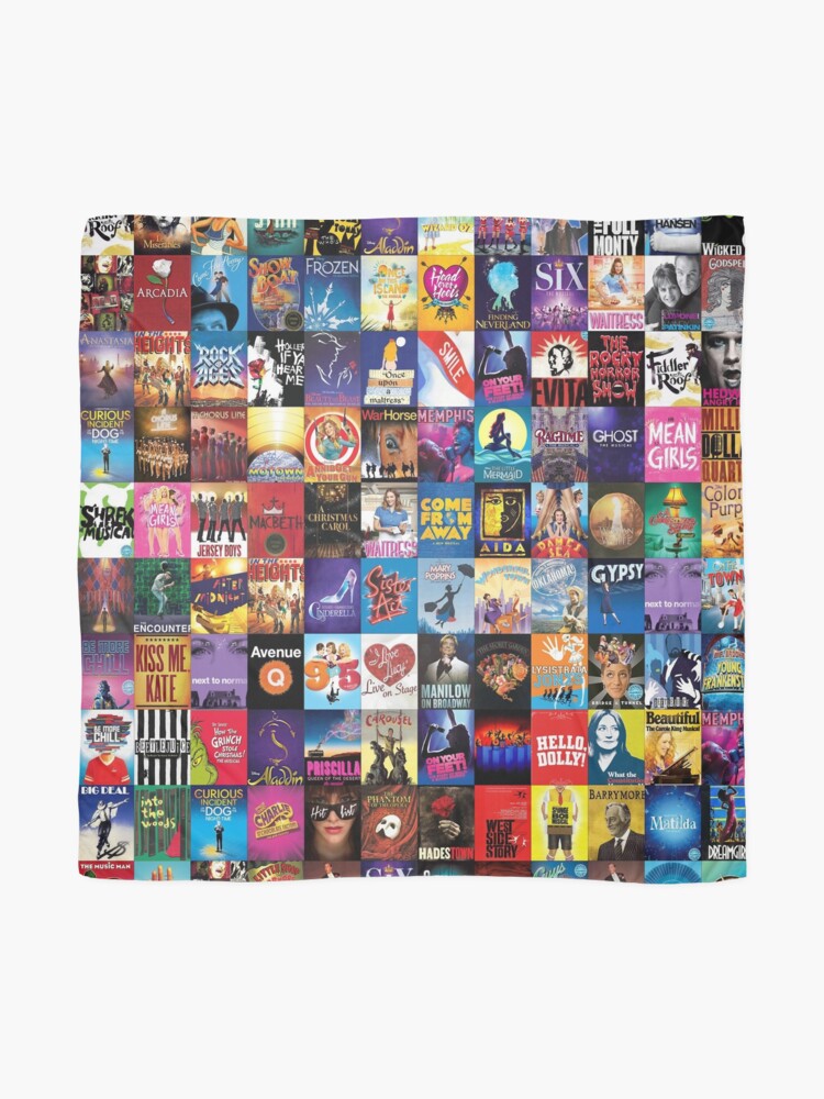 Thumbnail 2 of 3, Scarf, Broadway Theater designed and sold by Montage-Madness.