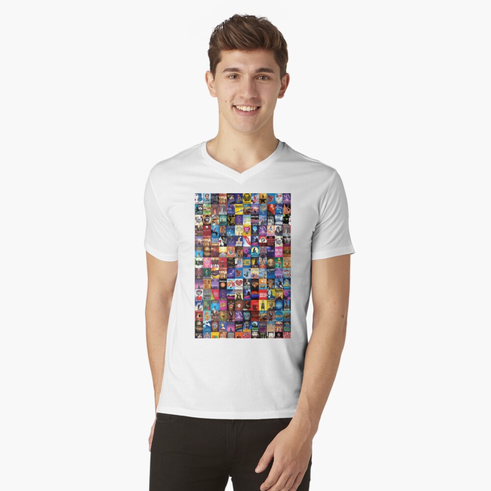 Item preview, V-Neck T-Shirt designed and sold by Montage-Madness.