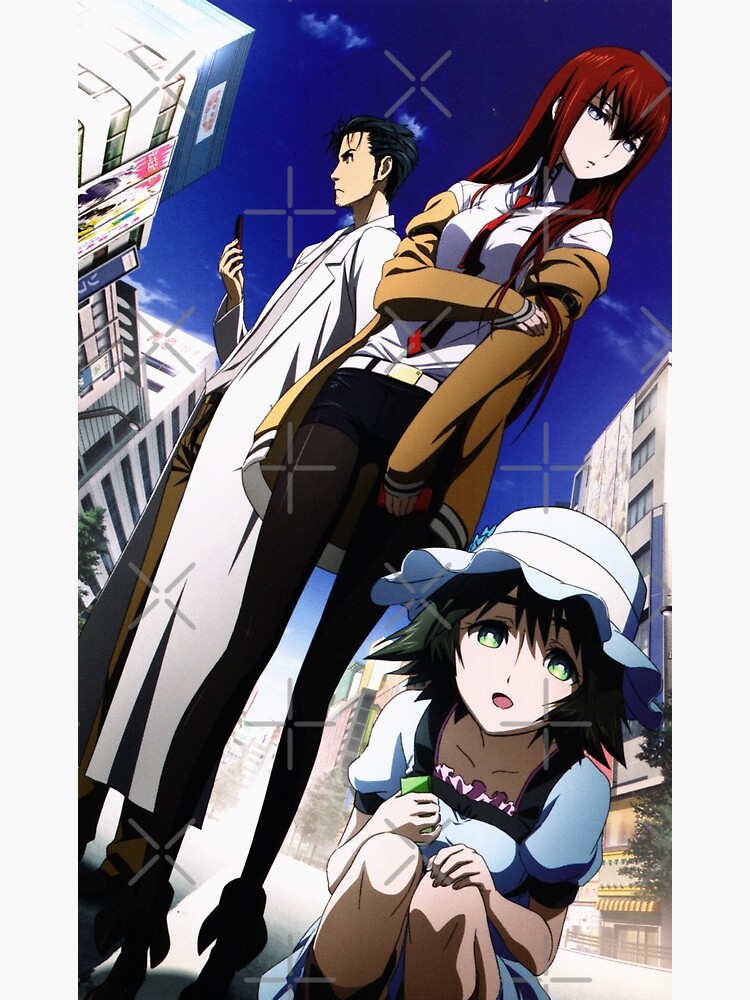 Steins Gate Canvas Print By Jose 123 Redbubble