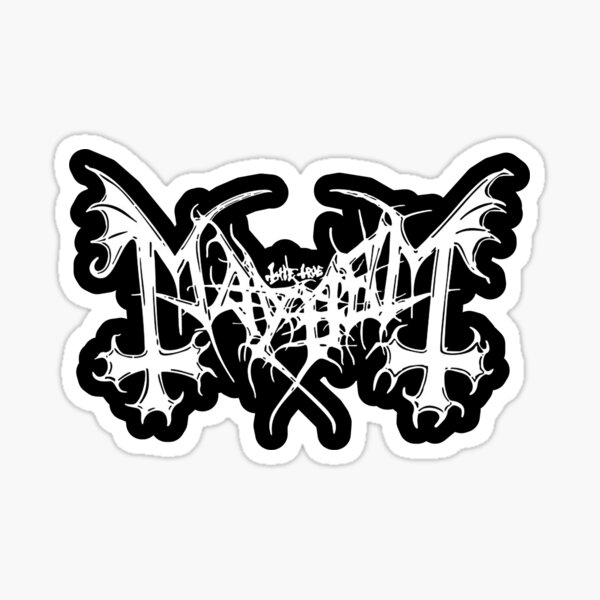 MAYHEM black metal Sticker