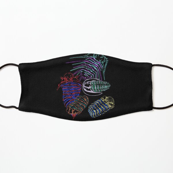 Silurian and Devonian Era Trilobites 2 Kids Mask