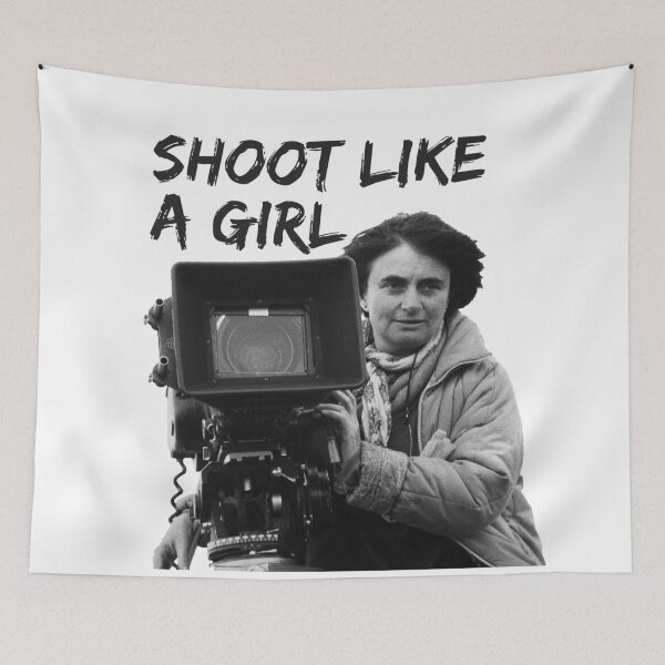 Item preview, Agnes Varda Shoot Like A Girl designed and sold by SColmenares.