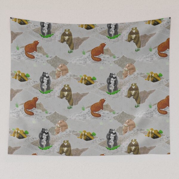 Item preview, Vancouver Island Marmots designed and sold by edieuber.