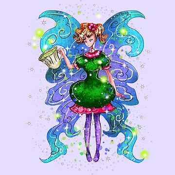 Artwork thumbnail, Tyra The Teacup Fairy™ by TeelieTurner