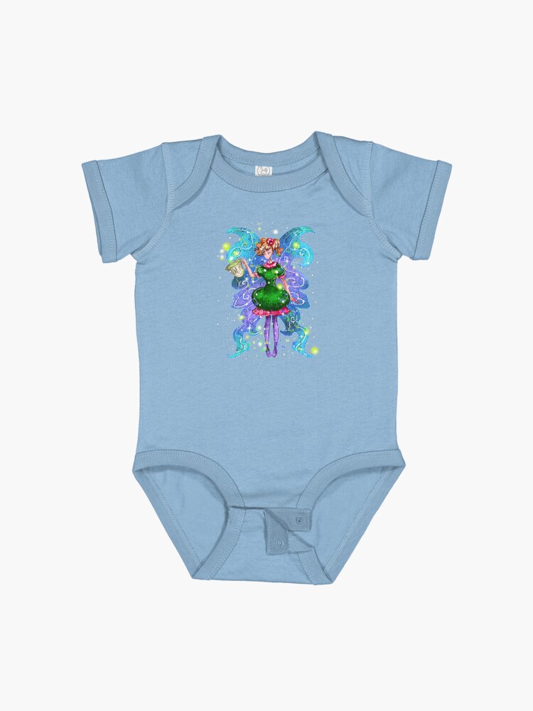 Thumbnail 1 of 2, Baby One-Piece, Tyra The Teacup Fairy™ designed and sold by TeelieTurner.