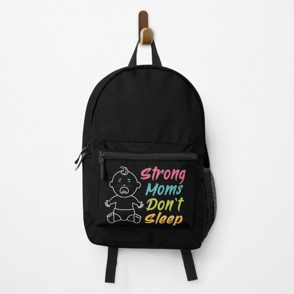 Item preview, Strong Moms Don't Sleep designed and sold by jozefds.