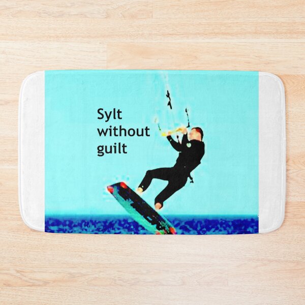 Item preview, Sylt without guilt pillow designed and sold by Ccbbtr.