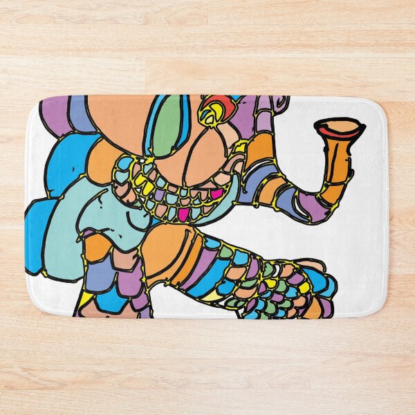 Item preview, The Colorful Elephant, TeresaTown at Redbubble 2020 designed and sold by Mark Stansberry.