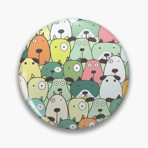 Item preview, Colorful Dogs designed and sold by DWaffleDesigns.