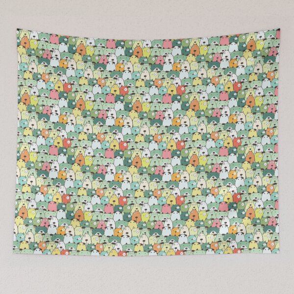 Item preview, Colorful Dogs designed and sold by DWaffleDesigns.