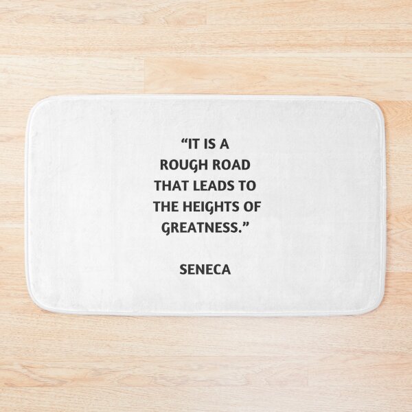Item preview, Stoicism Quote  - Seneca on Greatness  designed and sold by Inspirationmotivation.